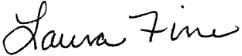 Laura Fine Signature